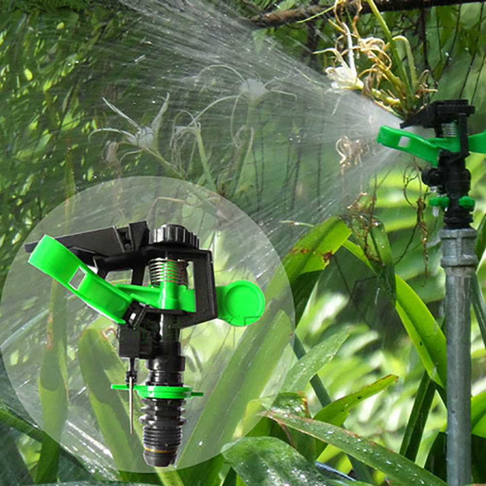 1 Pcs Newest 1/2'' 360 Degree Adjustable Sprinkler Irrigation Watering Garden Spray Nozzle Greenhouse Farm Drip irrigation tool