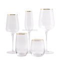 Light Luxury Phnom Penh Red Wine Glass Home Use Lead-free Crystal Glass Champagne Glass Hotel Goblet