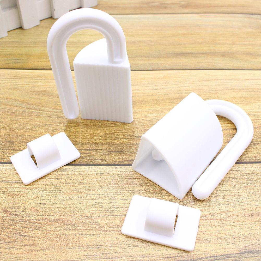 2pcs Finger Guard Baby Safety No Drilling Security Door Stopper Universal Home Use Hand Protection Anti Pinch Prevent Noise