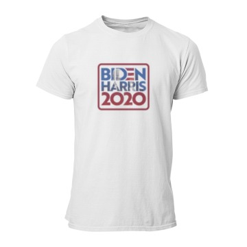 Biden Harris Printed Art Men's T Shirt Novelty Tops Bitumen Bike Life Tees Clothes Cotton Printed T-Shirt Plus Size Men Clothing