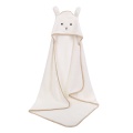 Baby Poncho Bath Towel Velvet Fleece Hood Infant Towels Blanket Newborn Towel