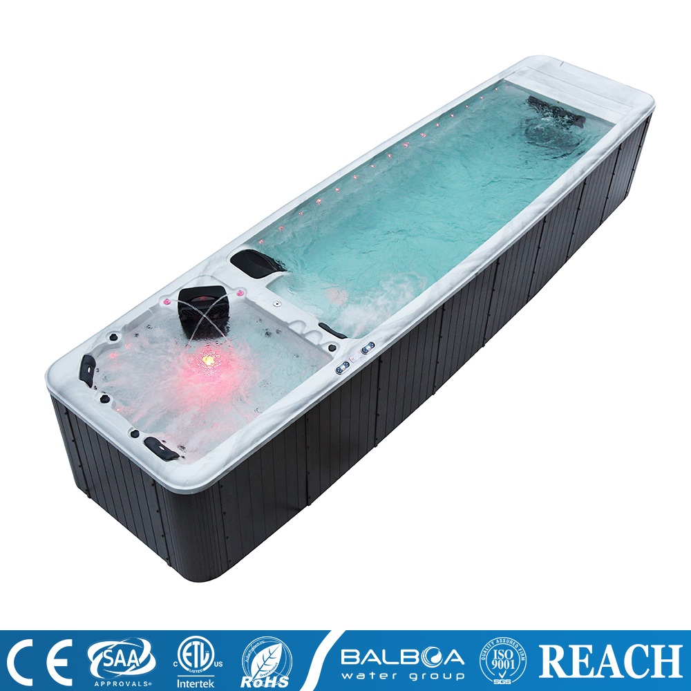 8.8 Meter Dual Swim Spa with a Hot Tub Villa Piscina Pool M-3500A