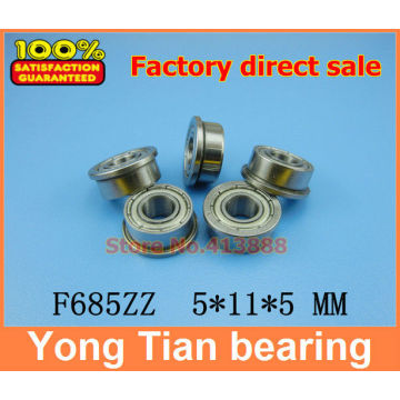 10pcs F685ZZ LF1150ZZ F685 deep groove ball bearing 5x11x5mm miniature bearing with flange 5*11*13*5*1 mm