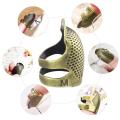 Retro Handworking Sewing Thimble Finger Protector Needlework Metal Brass Sewing Thimble Sewing Tools Accessories