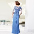 weddings lace beaded women party dress 2016 new fashion Half sleeve appliques elegant Mother of the Bride Dresses free shipping