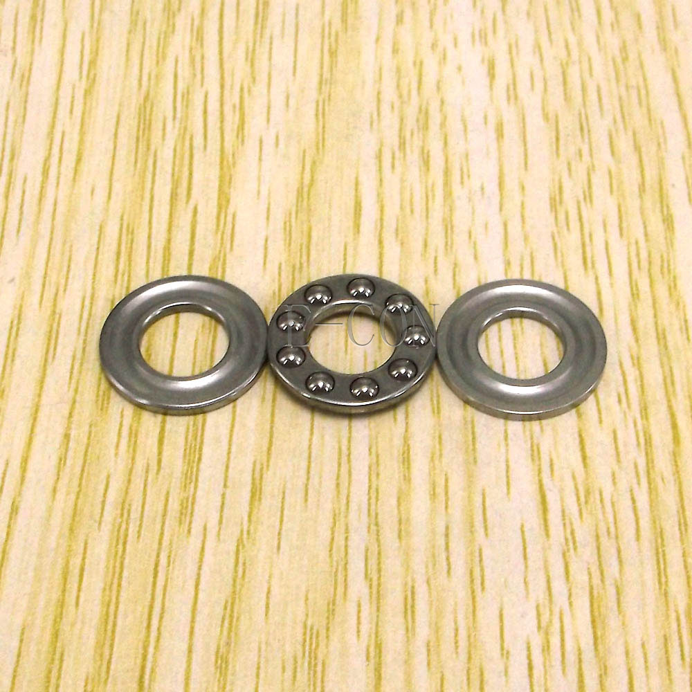 1/5/10 PCS Axial Thrust Ball Bearings 8mm x 16mm x 5mm F8-16M Stainless Steel