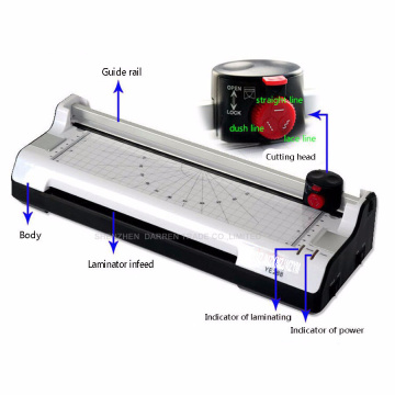 Smart Photo Laminator A4 Laminating Machine Laminator Sealed Plastic Machine Hot And Cold Laminator Photo Cutter