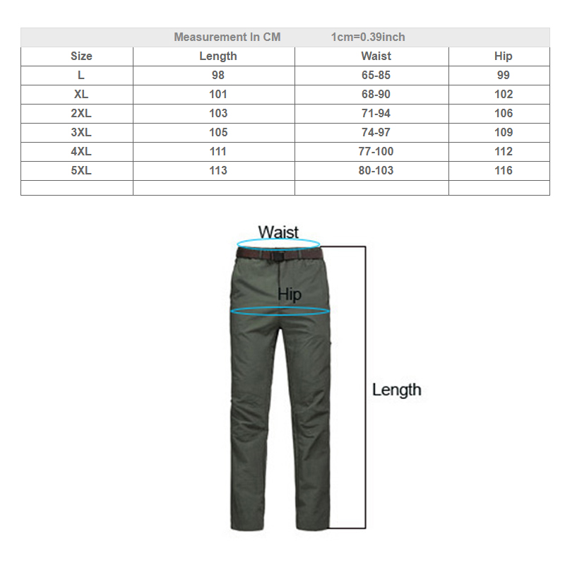 THE ARCTIC LIGHT Men Hiking Camping Mountain Fishing Outdoor Pants High-Quality Elastic Lightweight Quick Dry Summer Trousers