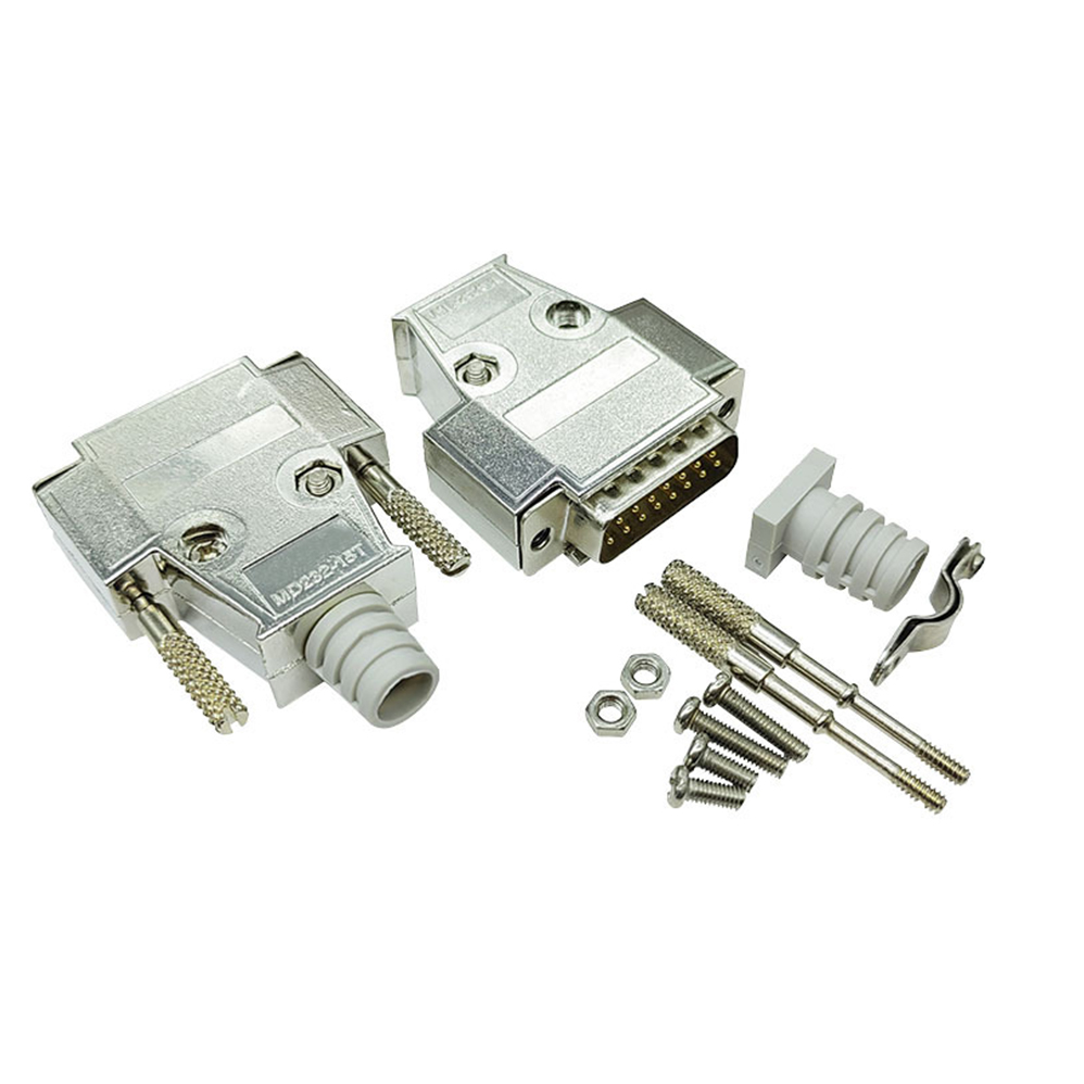 15 pin d-sub metal hood 1 