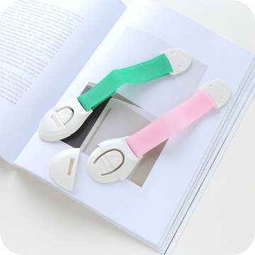 1pcs Gate Cabinet Lock Drawer Door Cabinet Cupboard Toilet Safety Locks Baby Kids Care Locks Straps Infant Baby Protection