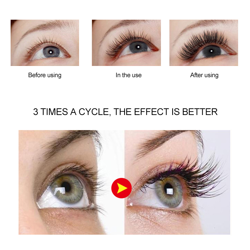 100% New Chinese Herbal Powerful Makeup Eyelash Growth Serum Liquid Enhancer Eye Lash Treatment Longer Thicker 3ml