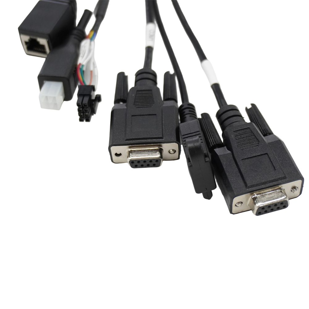 Automotive diagnostic multi-branch cable