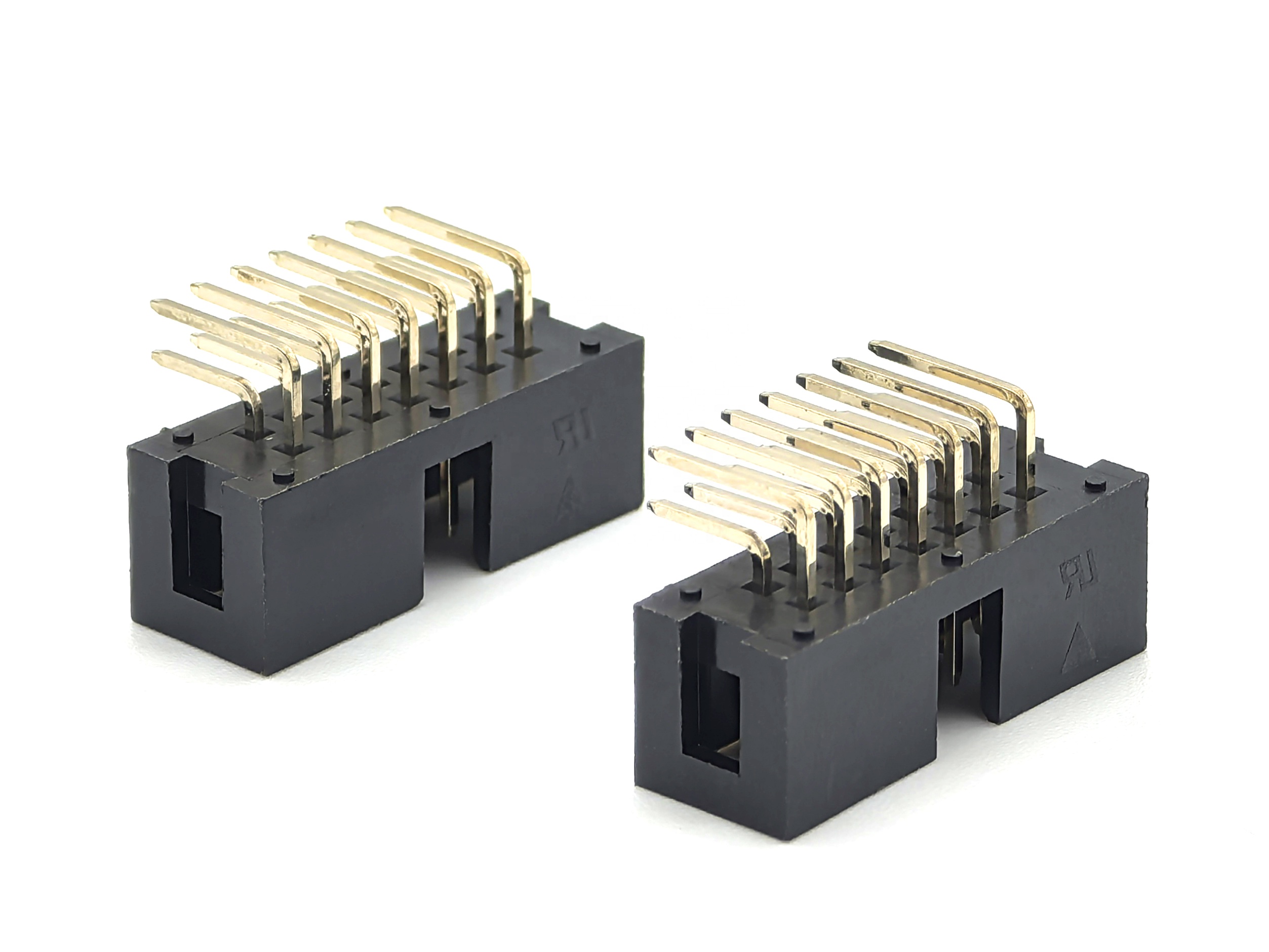 2.54mm Box header Right Angle Dual Row