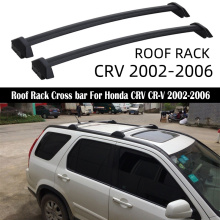 SHITURUI 1 Pair Black Side Rails Car Roof Rack Cross Bars Crossbars for Honda CRV 2001-2007 132 LBS 60KG Mounted On Car Rooftop