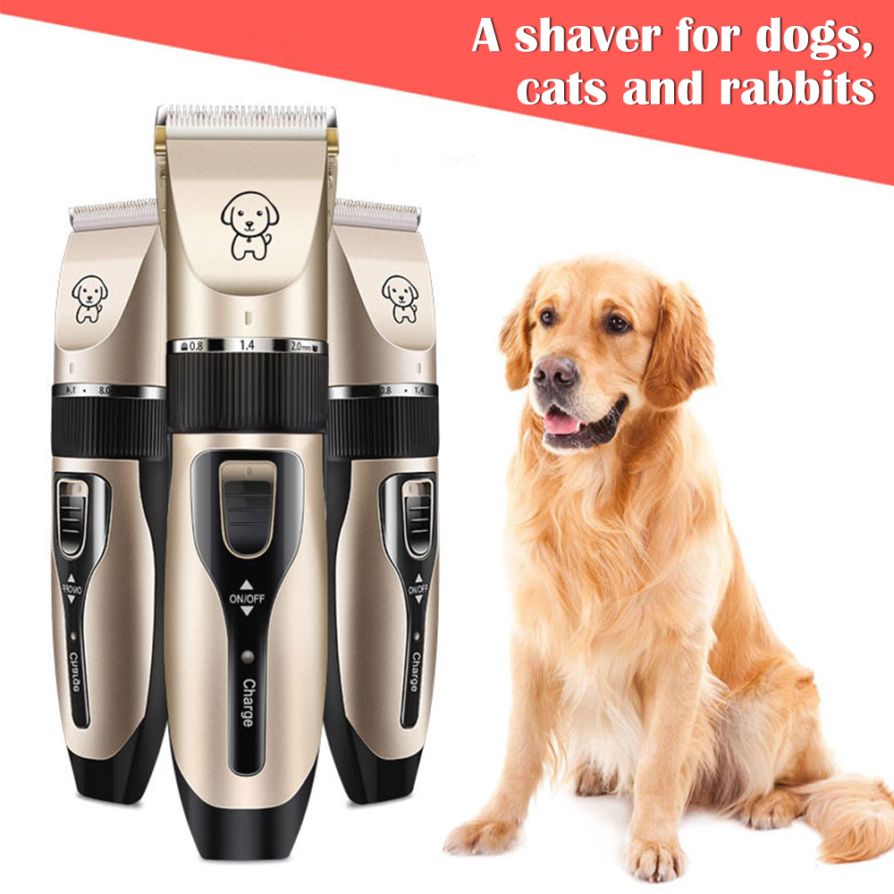 Pet electric hair clippers rechargeable low noise hair trimming scissors grooming instrument cat and dog hair trimmer electric p