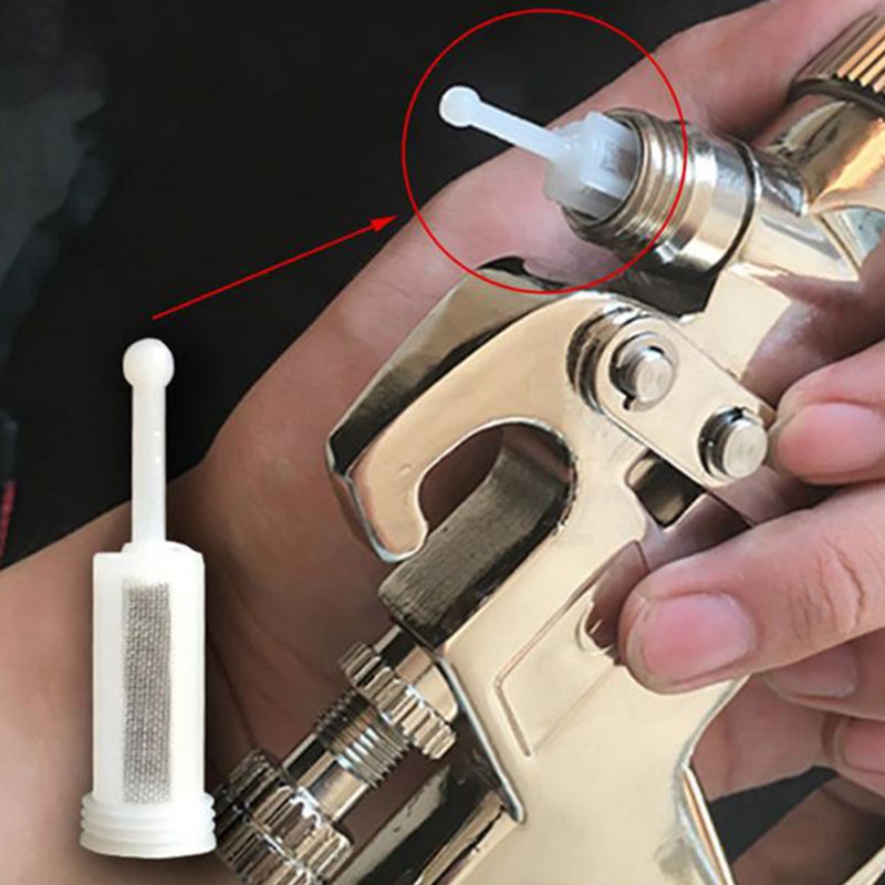 24 Pcs Universal Gravity Spray-Gun Filters Fine Mesh, Disposable Gravity Feed Spray-Gun Paint Strainer