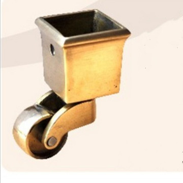 Piano Copper Caster Wheels / Metal Casters Small Furniture Casters Wheel For Furniture And Chair Wheel.