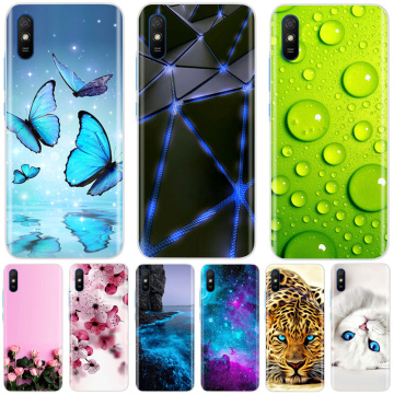 Soft Silicone Case For Xiaomi Redmi 9A Case Soft TPU Fundas Phone Case For Xiaomi Redmi 9A Redmi9A 9 A Case Back Cover Shell