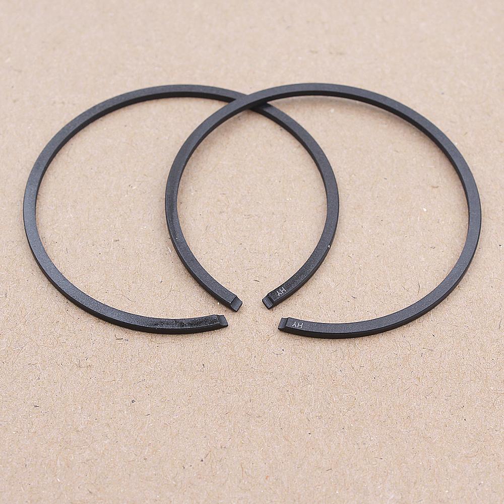 2pcs 42mm x 1.5mm Piston Rings For Husqvarna 42 45 242 246 343 F / FR / FRM 343 R / RX 345 F / FR / FRM Chainsaw Part 503289005