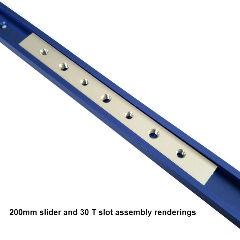 Aluminum M6/M8 T-track Slider Sliding Bar T Slot Nut For 30/45 Type T Tracks Jigs Screw Slot Fastener Woodworking Tools