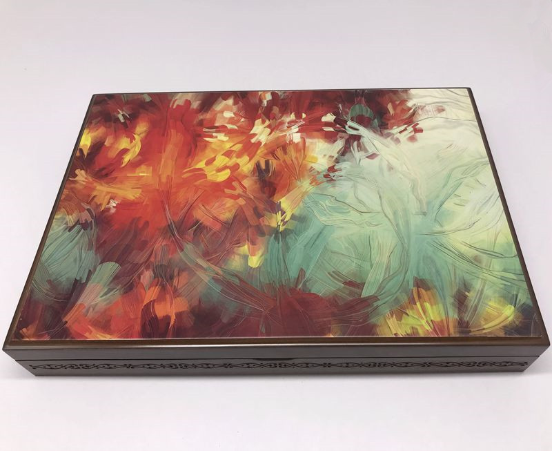 Printed Wooden Box