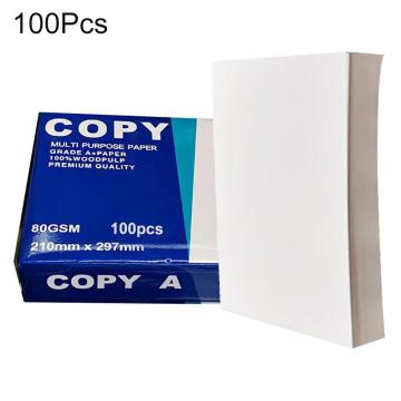 100Pcs A4 office Printing Paper Multifunction Crafts Arts Printer A4 Copy Paper Office School Supplies Офисные принадлежности