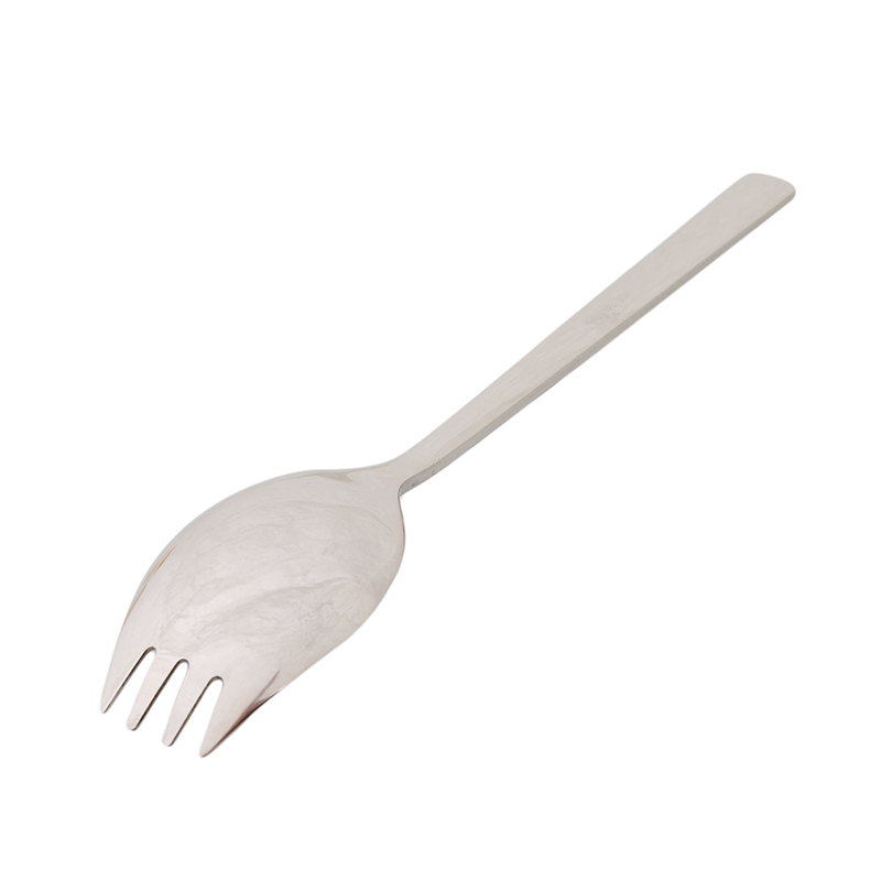 Stainless Steel Spoon Fork For noodles/salad Vegetable Spoon Serving Spoon Colander Spoon