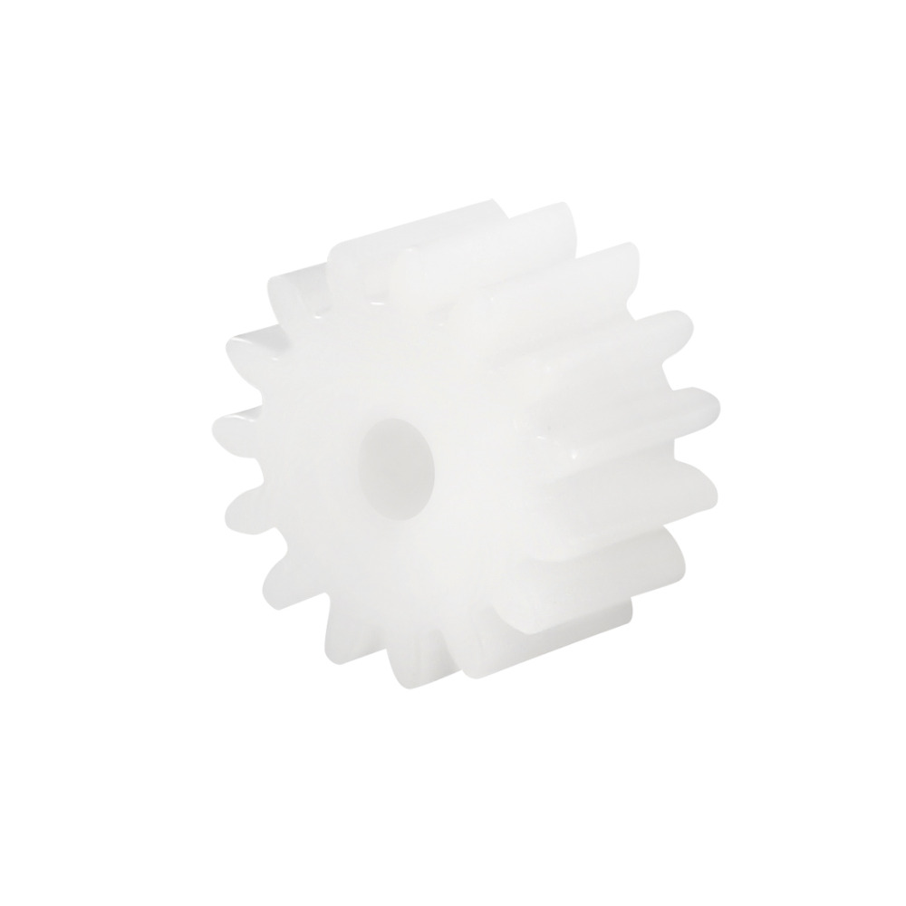 Uxcell 50Pcs Plastic Shaft Gear 2mm Hole Diameter with 8/14 Teeth 082/142A 5x5/4.5x8mm Toy Accessories for DIY Car Robot Motor