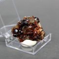 100% natural Garnet mineral specimen stones and crystals healing crystals quartz gemstones box size 3.4 cm