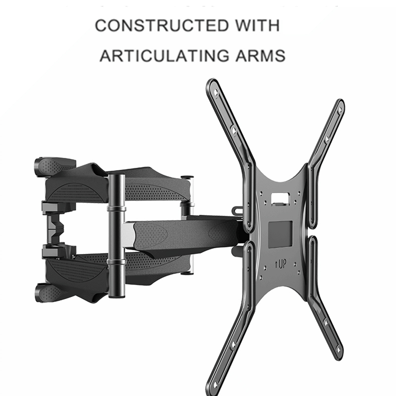 TV Wall Mount TV Stand Bracket Articulating Full Motion for 32inch-60 inch Television Set up to 400x400mm 88 lbs