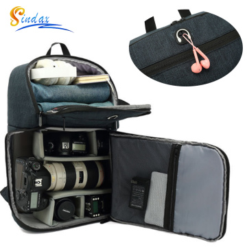 Waterproof DSLR Camera Bag Camera Backpack With Charging Earphone Hole Outdoor Camera Photo Bag for Laptop Tripod Video Lens Bag