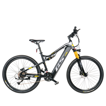 GS 27.5 Inch Aluminum Alloy Frame Adult Electric Bike 250W 48V 17AH 27 Speed Mobility Motorcycle Mountain Bicycle Offroad E-Bike