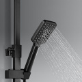 Digital Shower Set Bathroom Wall Mount Thermostatic Showers System Hot Cold Water Mixer Bath Faucet Smart Square Spray Rainfall