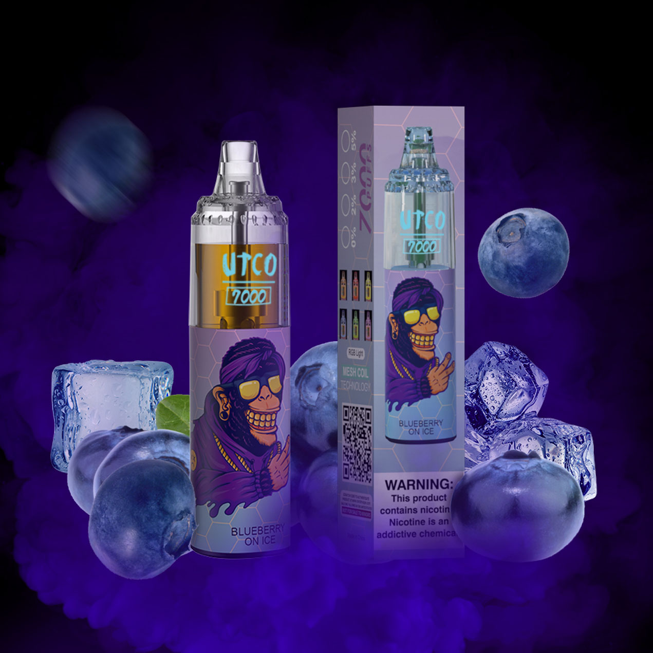 tornado 7000 blueberry on ice