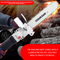 12 Inch Chainsaw Refit Conversion Kit Chainsaw Bracket Set Change Angle Grinder into Chain Saw Woodworking Power Tool Wood Saw