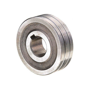 U Groove Wire Feeder Roll 0.6-1.6mm Welding Wire Feeding Roll Ball Bearing Steel Size 30x10x10mm Welding Accessories