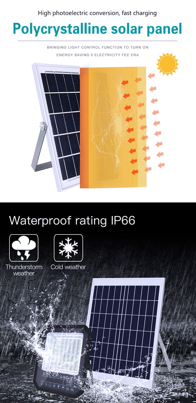 Wide Use Solar Led Flood