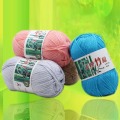 5 Balls Craft DIY Hand 50g Bamboo Cotton Pack of soft Milk Lot Crochet Cotton Knitting 62 colors Yarn 180 Metres Wool babycare