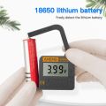 168Max Digital Lithium Battery Tester Battery Capacity Diagnostic Tool LCD Display Check AAA AA 6F22 9V CR2032 Button Battery