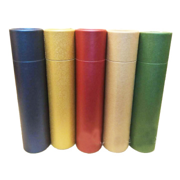 25pcs Multicolor Cardboard Tube for Blueprints Art Container Cylinder Poster Painting Tube Mouse Pad Pen Tube A4 paper