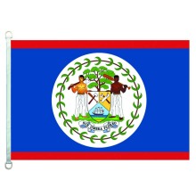 90*150CM Belize national flag 100% polyster Belize banner