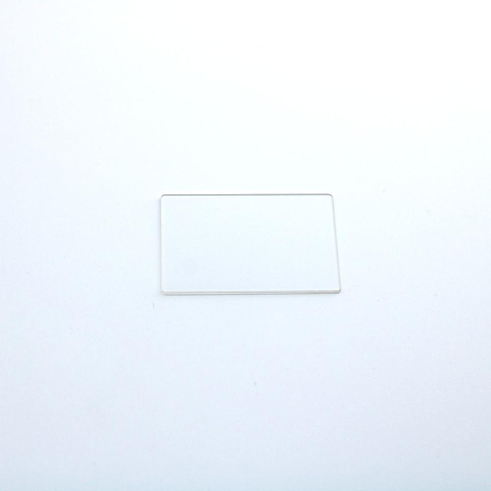 total 10pcs size 18.5x90x1mm thick quartz glass plate