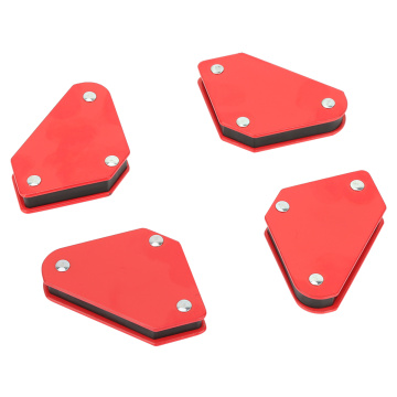 4PCS/Set 9LB Pull Forces Welding Magnet Welding Holder Power Tool Accessories Welding Fixed Suitable For Angle 45° 90° 135°