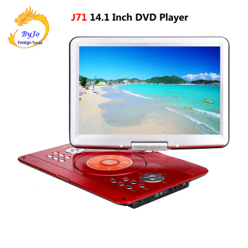 DVD player portable TV 14.1 inch 1280x800 HD digital LED Long battery life With Receiving television signals and U Drive Player