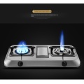 Liquefied Gas Cooktop Stainless Steel Home Kitchen Dual-range Aluminum Alloy Copper Cover Table Gas Stove Catering Equipment