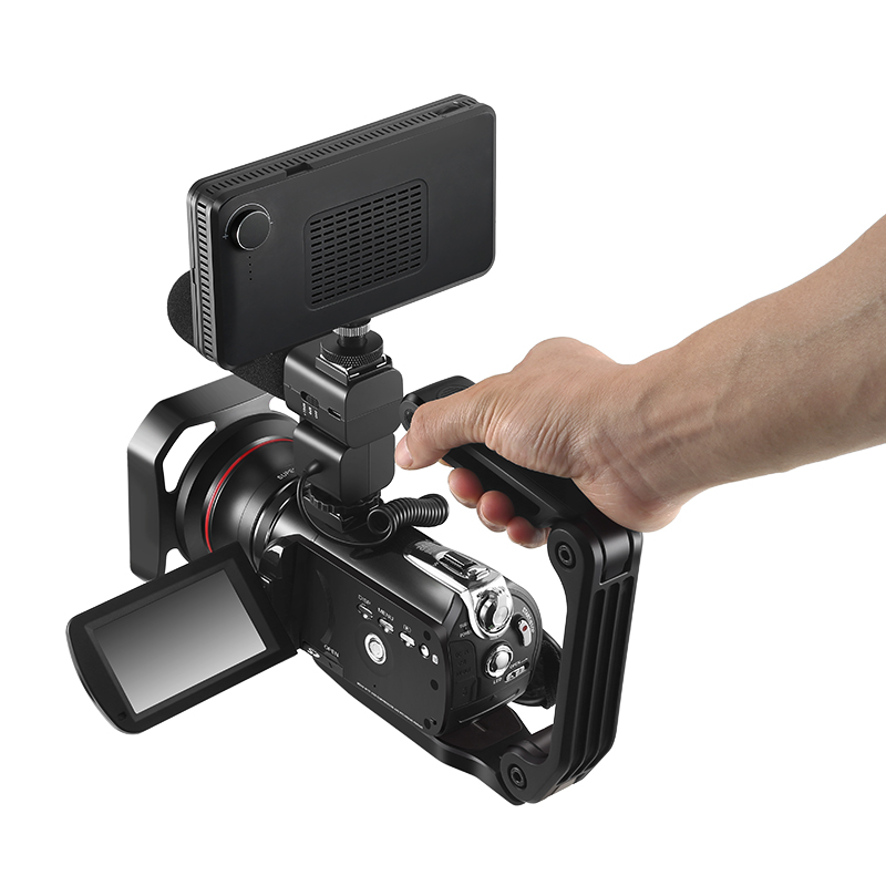 Camera Stabilizer for DSLR Ordro HC-1 Handheld Holder Stabilizer for Vlog Camera Camcorder Phone