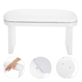 Manicure Hand Pillow Nail Arm Rest Cushion Manicure Table Mat Arm Wrist Hand Rest Salon Cushion nail table nail desk White/Black