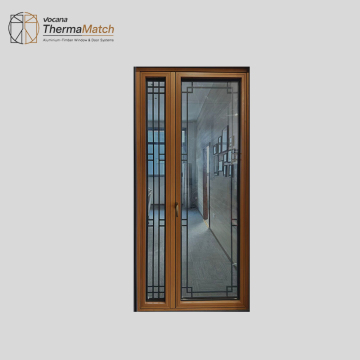 Elegant Alu-Wood Composite Lift Door with Insulation