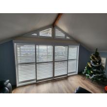 Elegant Top Quality PVC Shutter Bay Window Shutters For Home