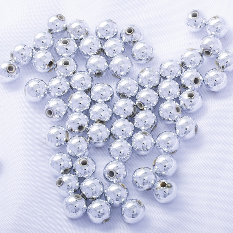 New Fashion Pearls Beads 100-1000pcs with Holes Pearls Round Beading 4 Sizes DIY Hand String Art Decoration Crafts for Garment